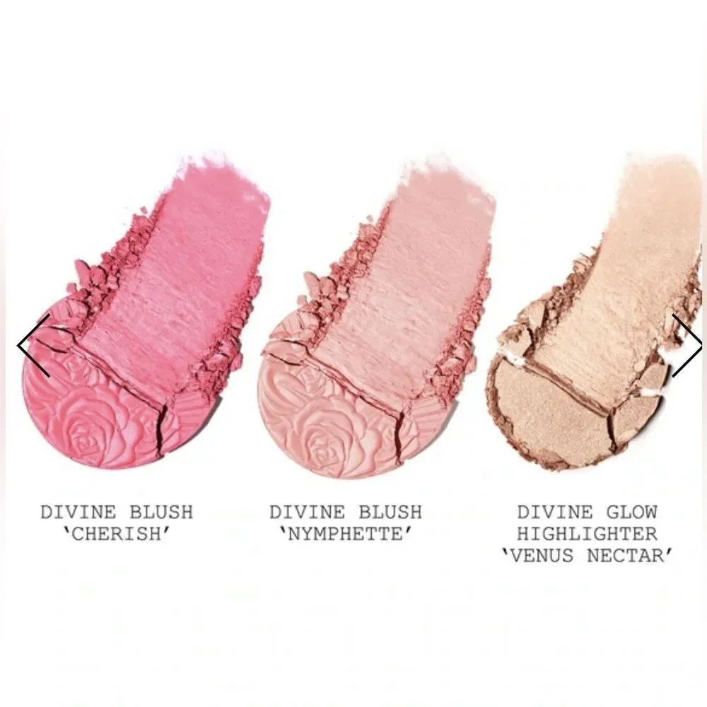 Pat McGrath x Bridgerton Divine Blush & Glow Trio: Love at First Blush NEW